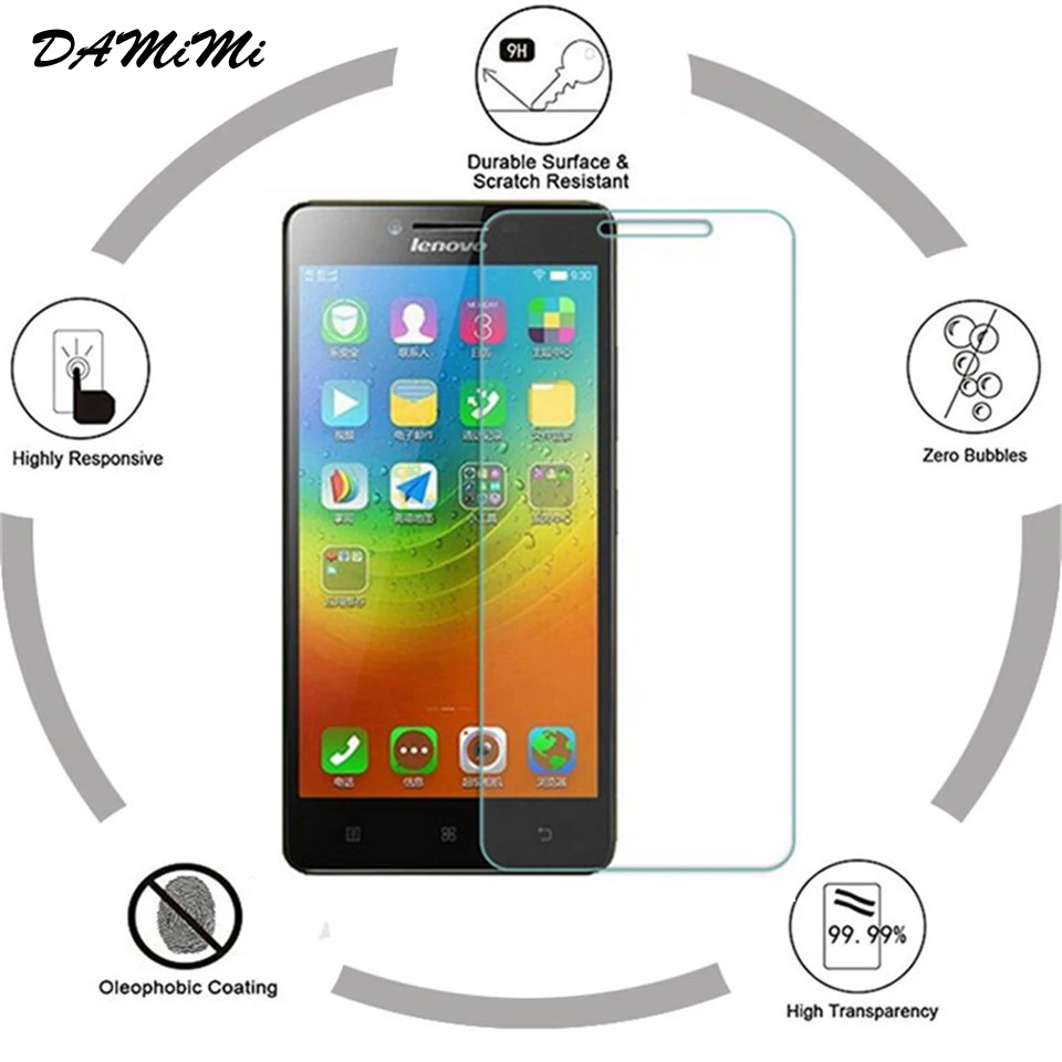 2.5D 9 H Премиум закаленное Стекло для Lenovo K3 K30 T царапинам Экран протектор W Защитная