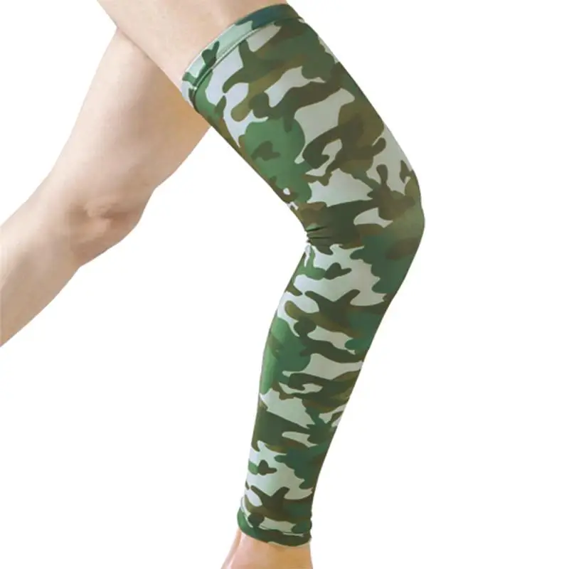 1PCS Leg Guard Camouflage Elastic Breathable Leg Guard Riding Outdoors