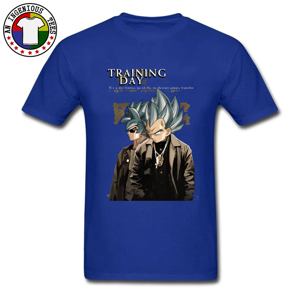Training Day 2886 Casual Short Sleeve Tees April FOOL DAY Crewneck All Cotton Youth T Shirt Casual Clothing Shirt Family Training Day 2886 blue