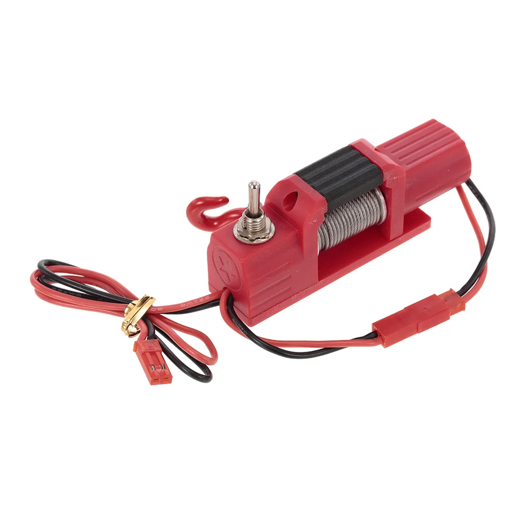 RC Car Simulation Electric Winch for TRAXXAS TRX 4 RC Cars Off road Rock Crawler Partsin Parts