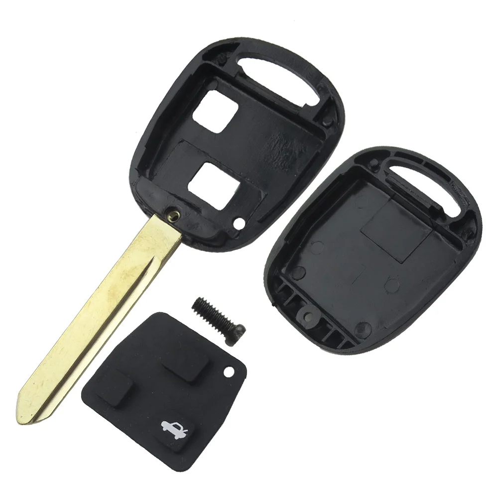 Чехол для автомобильного ключа OkeyTech Fob Toyota Yaris с лезвием TOY47 сменный резиновый