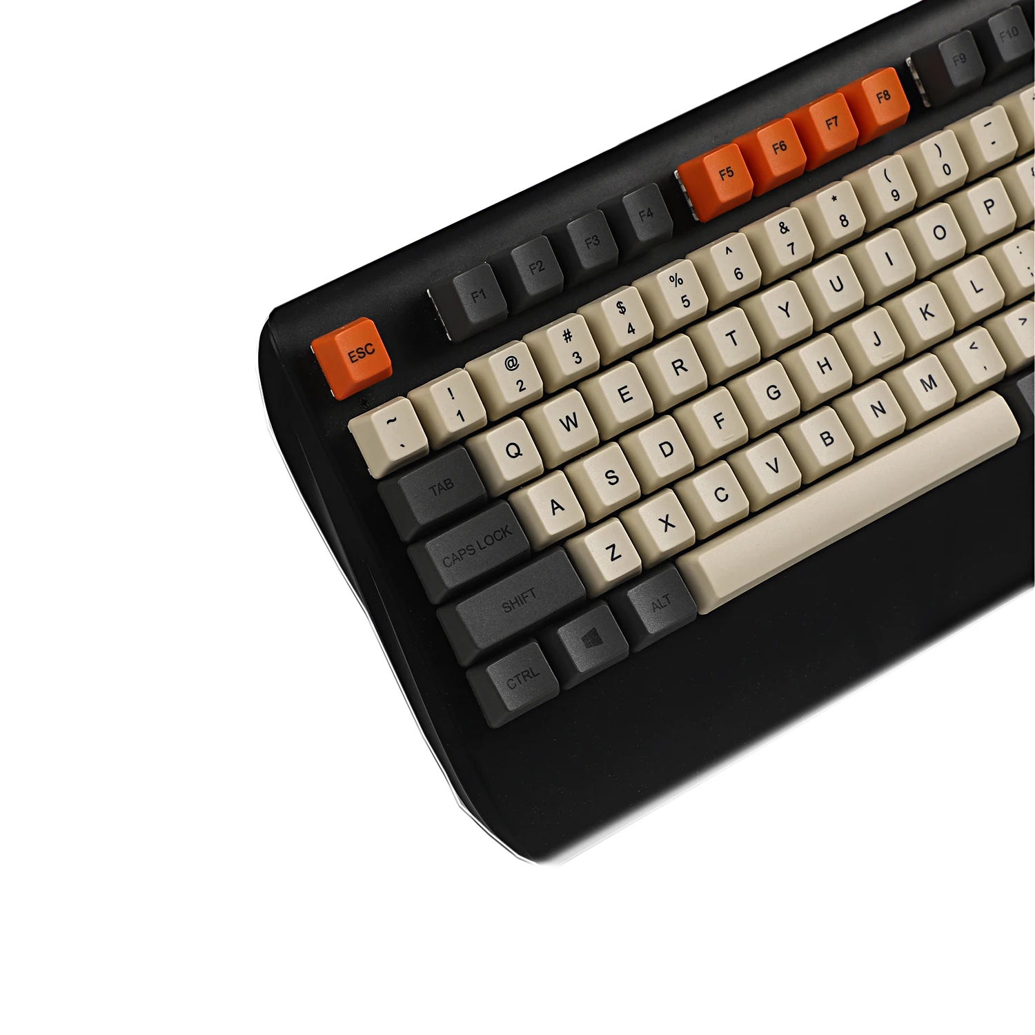 YMDK Carbon Dye Sub 108 87 61 клавиши Mac толстые PBT OEM профиль Keycap для стандартных 104 TKL 60% MX переключатели клавиатуры