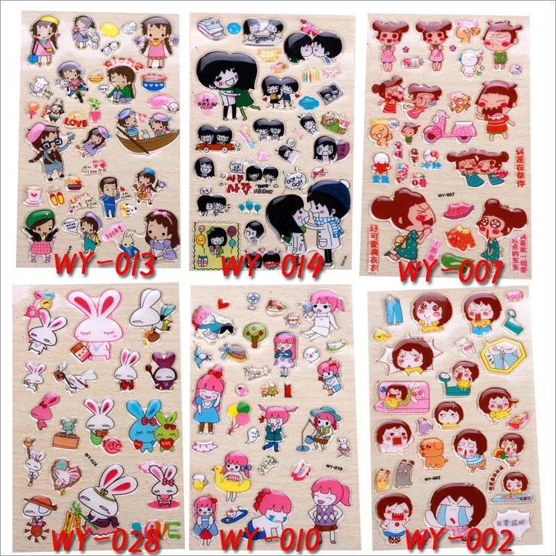 (Min order is 10)DIY accessories cell phone stickers mobile phone sticker personalized