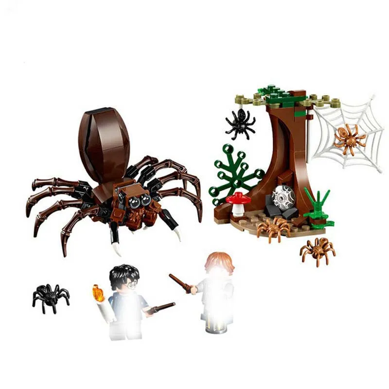 

New Harry toy Potter Series Aragog's Lair Model Building block Toy For Children Gift compatible With legoing 75950
