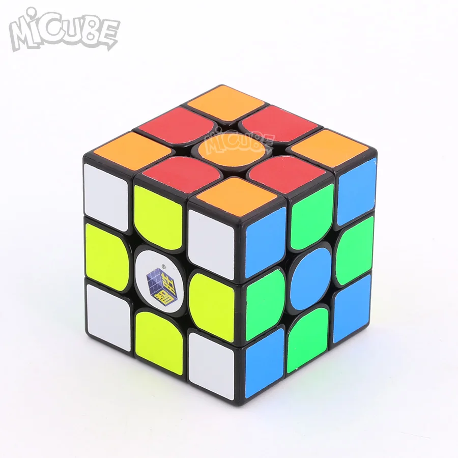 Yuxin Little Magic 3x3x3 магические кубики 3x3 скоростной кубик черный/Stickerless Puzzle Cubo Magico 3*3 игрушки для детей 3x3 Zhisheng