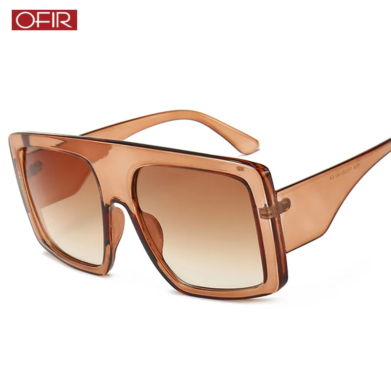 

Oversized Sunglasses Woman Brown Sunglasses 2019 New Men New Women Retro Plastic Sun glasses Pink Trendy Sunglass Oculos