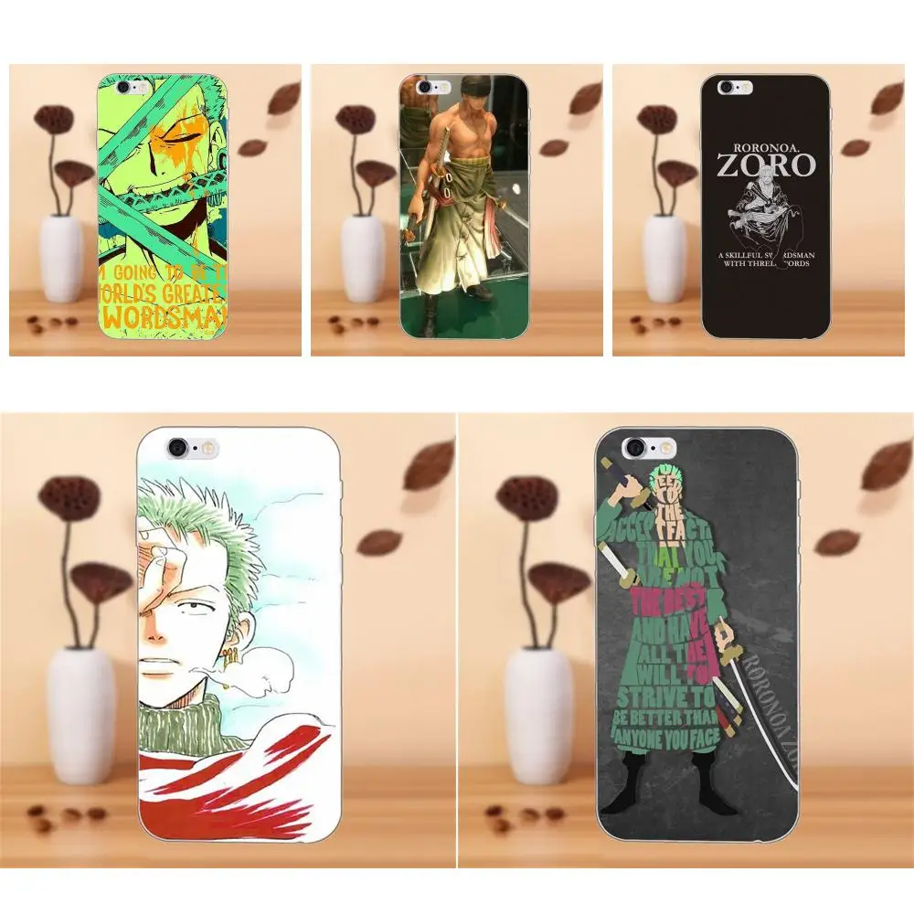 TPU Print Cover Case For Galaxy J1 J2 J3 J330 J4 J5 J6 J7 J730 J8 2015 2016 2017 2018 mini Pro One Piece Roronoa Zoro Quotes | Мобильные