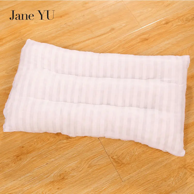 JaneYU PP хлопковая подушка для малышей детская спальная подушка здоровье высокое качественные подушки+ наволочка для малышей 1 шт - Цвет: Цвет: желтый