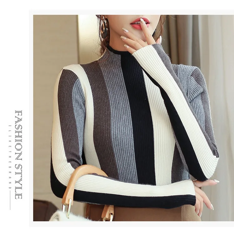 FREE SHIPPING 2021 Sweater Knit Turtleneck OG0773