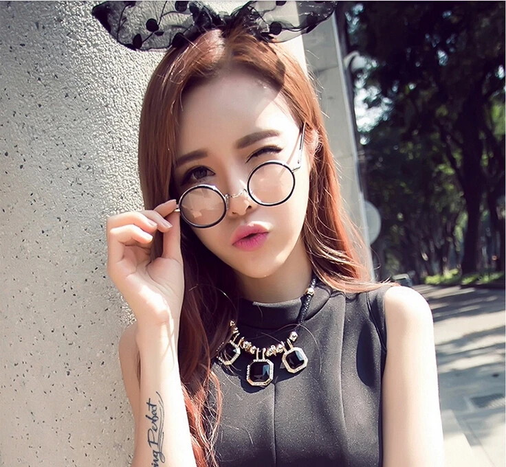 Korean Style Sweet Women Eyeglasses Frames, High Quality Famous Brand
