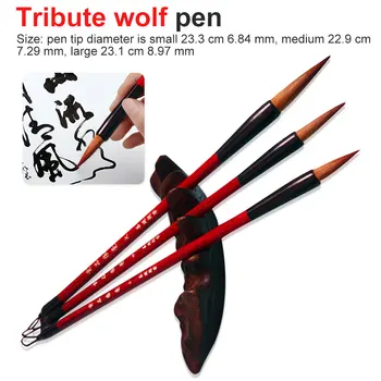 

Chinese Wenfang Sibao quality calligraphy brush and weasel brush suitable for students to go to school