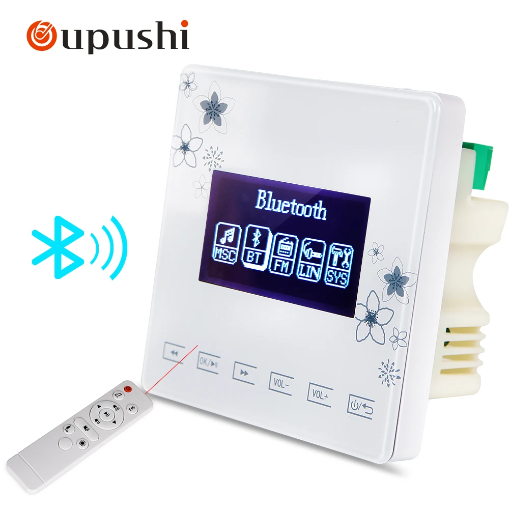 Комплект потолочных динамиков Oupushi A0 + CA024 5 10 Вт система PA Bluetooth усилитель