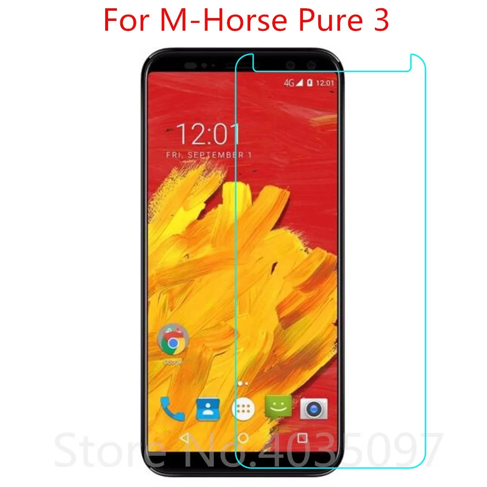 

2pcs 2.5D 9H For M-Horse Pure 3 Tempered Glass Protective Glass Film Explosion-proof For M-Horse Pure 3 Screen Protector