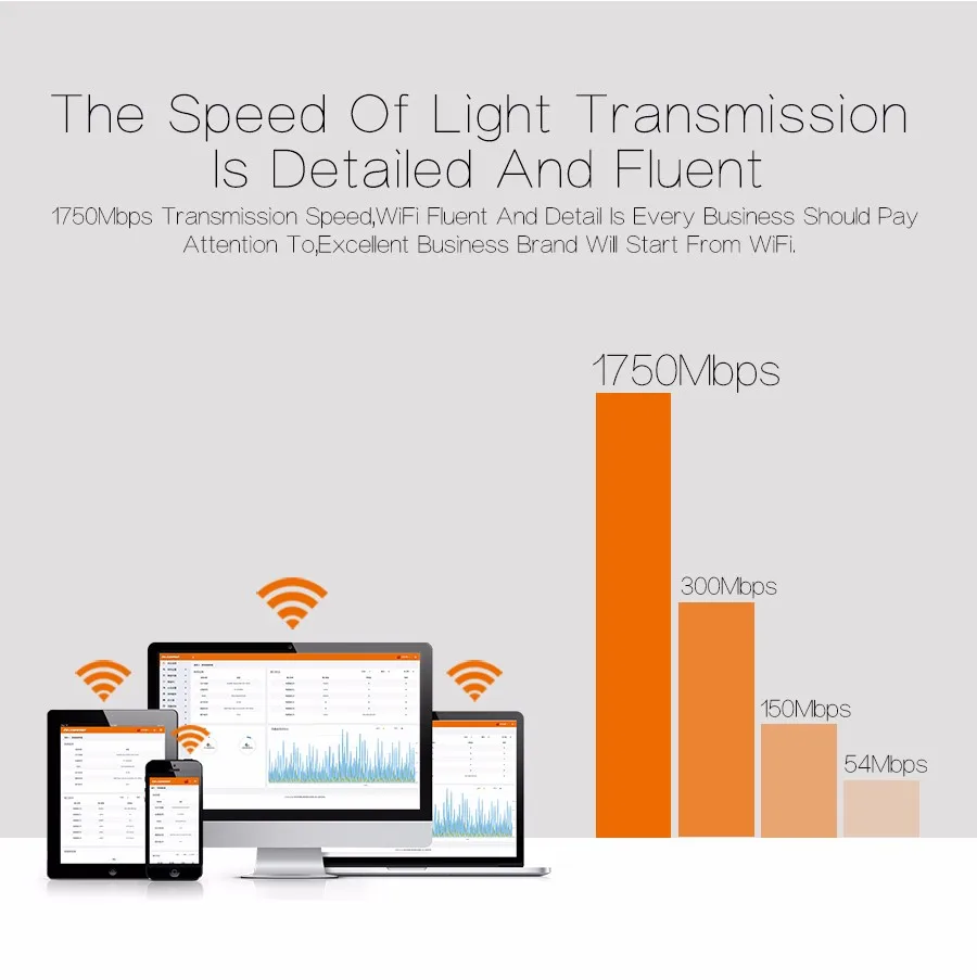 best mesh wifi extender Comfast WIFI Router English Version 802.11AC Dual Band 2.4/5G access point 1750MBPS high power wi fi router for Enginering wifi router range extender