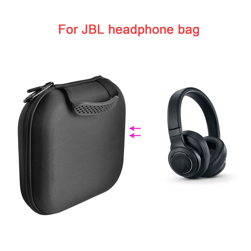 

Portable Headphone Case Bag for JBL E45BT E40BT E55BT soundgear UA Flex Duet NC wireless JR300 T450BT V750NC Headphones Carry