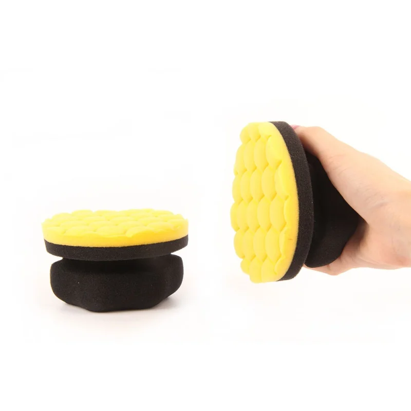 

Universal Ultra Soft Car Wax Glaze Sealant Waxing Hex Grip Applicator Polishing Waxing Sponge