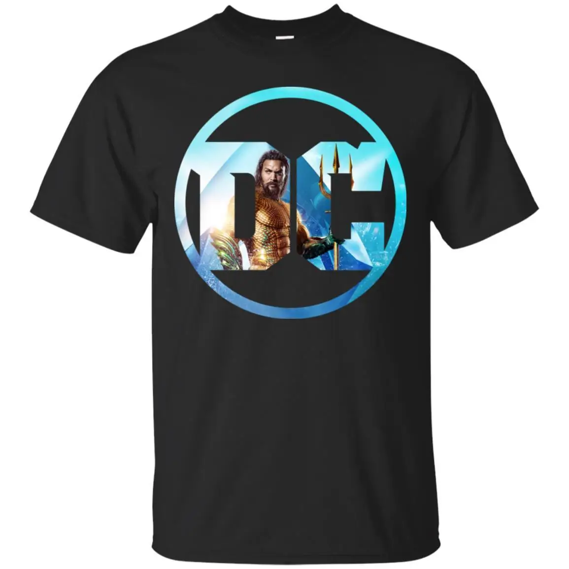

Aquaman DC Comics Logo T-shirts Size M-3XL US Men's Women's Clothing Trend 2019
