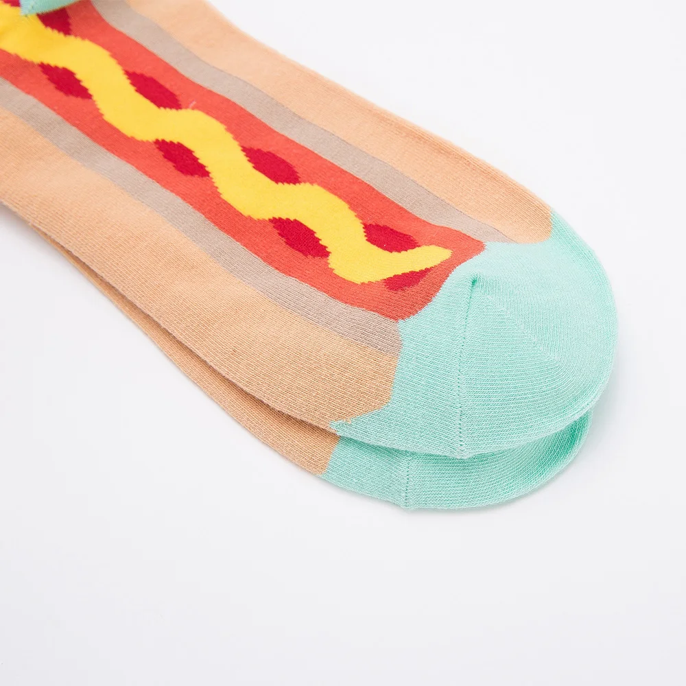 UG New Happy Socks Mens Animal Alien Chili Moustache sloths Novelty Sock Combed Cotton Funny Socks Men's big size Crew Socks - Image 4