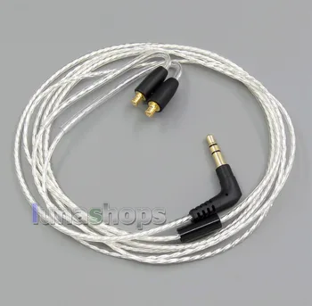 

LN005531 Lightweight Silver Plated 4N OCC Cable For audio-tech ATH-CKS1100 ATH-E40 ATH-E50 ATH-E70