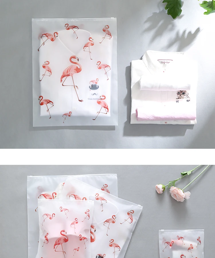Soomile-Transparent-multi-purpose-waterproof-sealed-travel-bag-Flamingo-EVA-Travel-Organizer-Clothes-and-shoes-sorting-bags-NEW_06