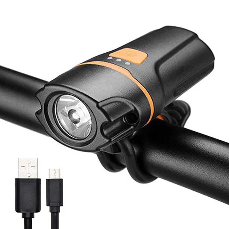 

1100 Lumens Bicycle Bike Front Light USB Rechargeable Waterproof Mountain Bike HeadLight Road Bike Flashlight