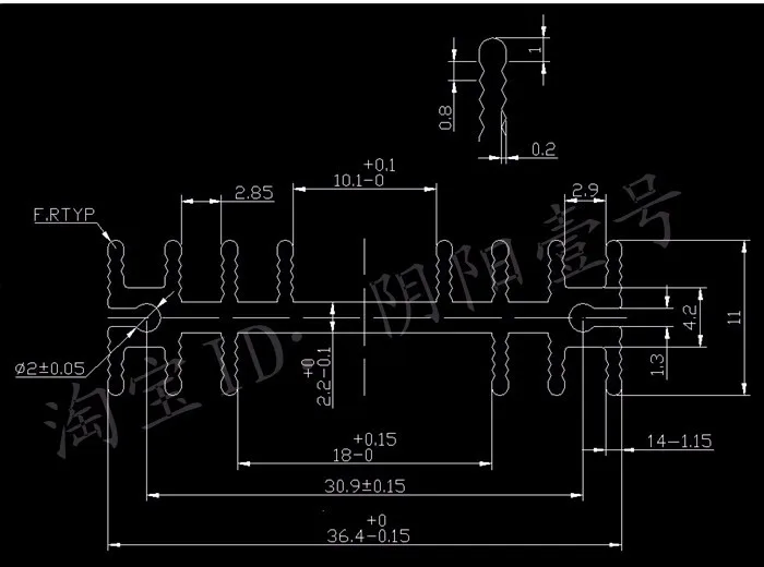 Бесплатная доставка; оптовая продажа 100 шт. алюминиевый MOSFET радиатора 25*23*16 мм IC радиатора