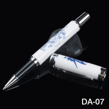 

Jinhao 950 Vintage Luxurious Metal Rollerball Pen Beautiful Dragon Texture earthenware, white Color Ink Pen for Office Business