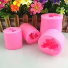 Crystal Column Geode Ice And Snow Silicone Mould