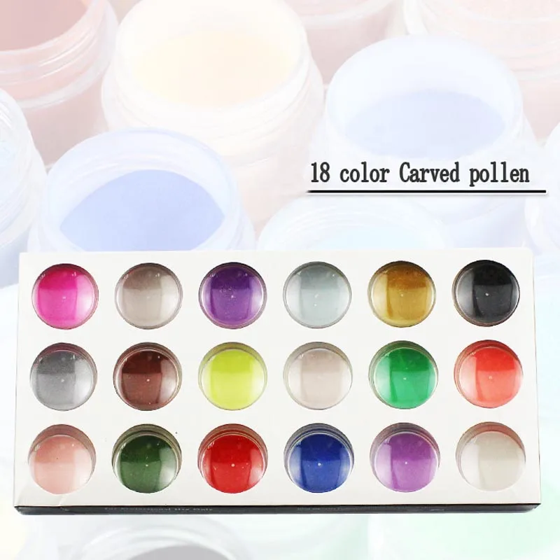 18-Colors-lot-Manicure-Acrylic-PowderUV-Nail-Art-Polymer-Builder-Carving-Pattern-Decoration-Powder-Kit