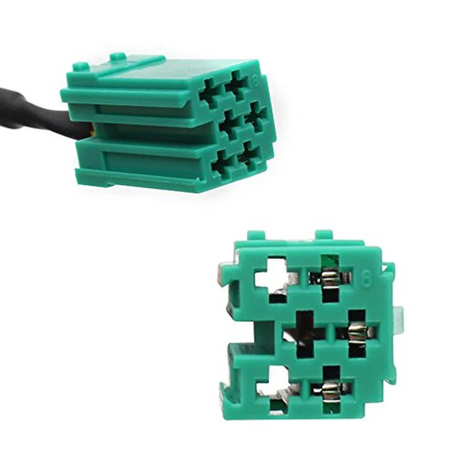 初売り初売り Biurlink Car Updatelist Radio MINI ISO 6Pin Connector RCA Electrical&Batteries