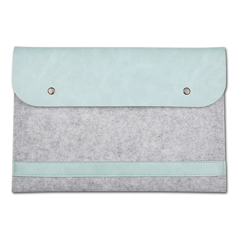 Wool Felt Sleeve Bag Case For Macbook Air Pro Retina 11 13 15 inch Laptop Carry Bag Pouch For Acer Dell Lenovo Notebook Cover (25)