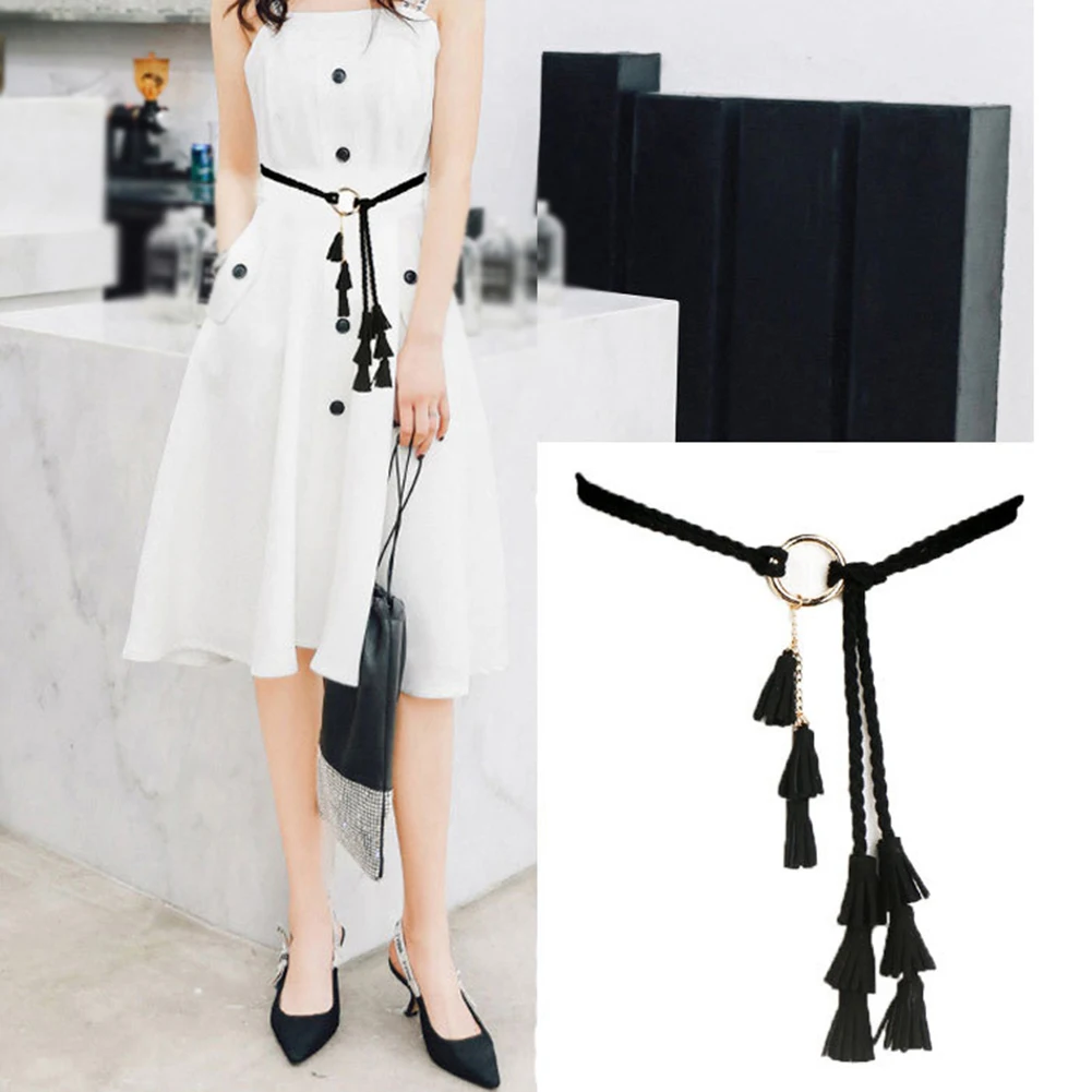 thin waist belt for dress