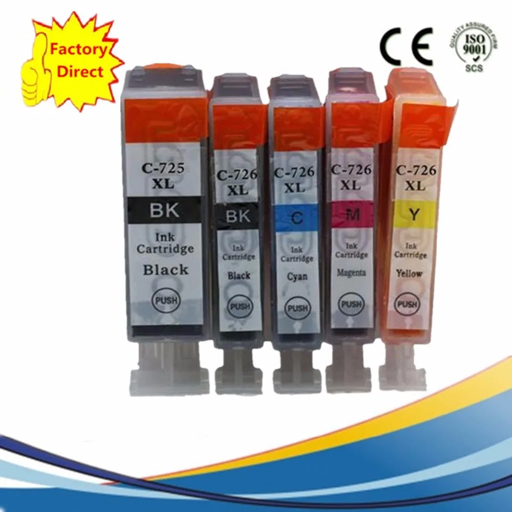 PGI725 PGI 725 CLI 726 725XL Замена чернильных картриджей для Canon Pixma MX 886 897 мг 6270 8170 8270 886|ink