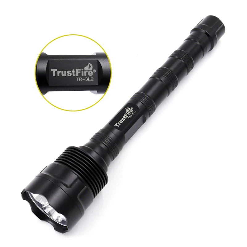 1 Режим 5 Режим Trustfire TR-3T6 обновления TR-3L2 3800lm фонарик 3xcree XM-L2 U3 светодиодный фонарик Фонарь Лампа фонарь(2x18650,3x18650