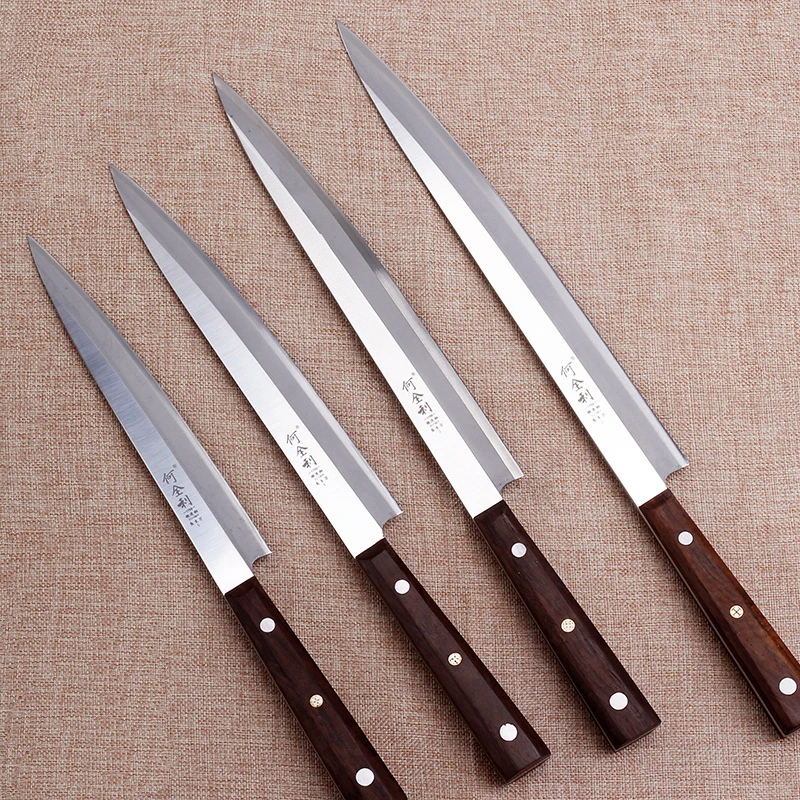 Кухонные ножи нож для сырой рыбы японский Santoku Sashimi Filleting Chef нарезки мяса фрукты