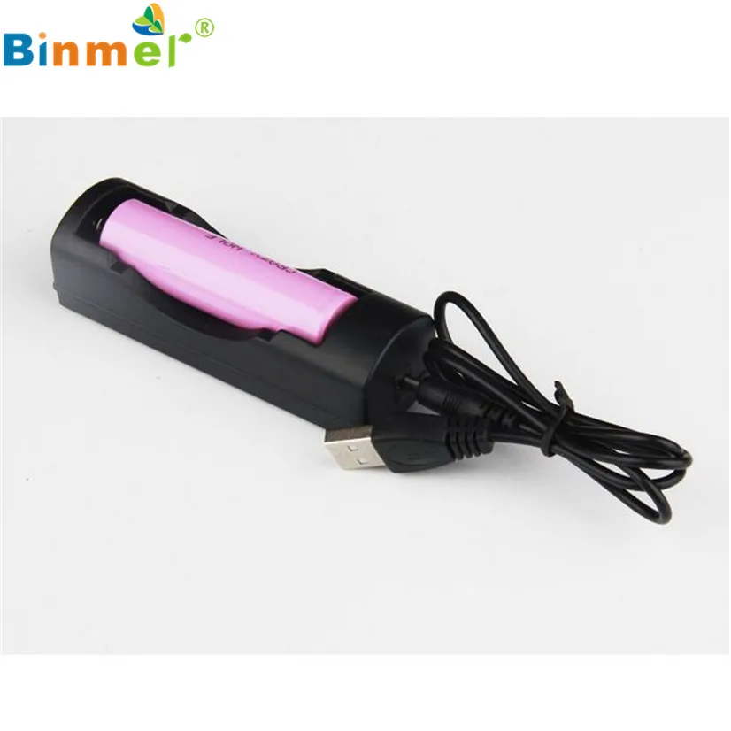 

Factory Price BINMER Hot Selling USB Cable Charger for 18650 Rechargeable Li-Ion Battery Power Adapter Drop Shipping
