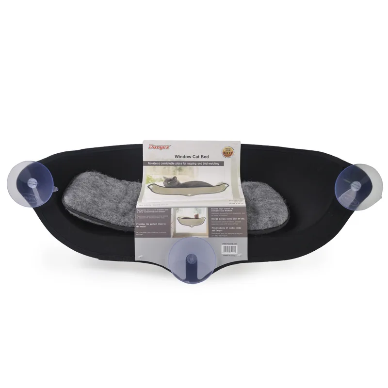  Hot Sale Cat Hammock Bed Mount Window Pod Lounger Suction Cups Warm Bed For Pet Cat Rest House Soft