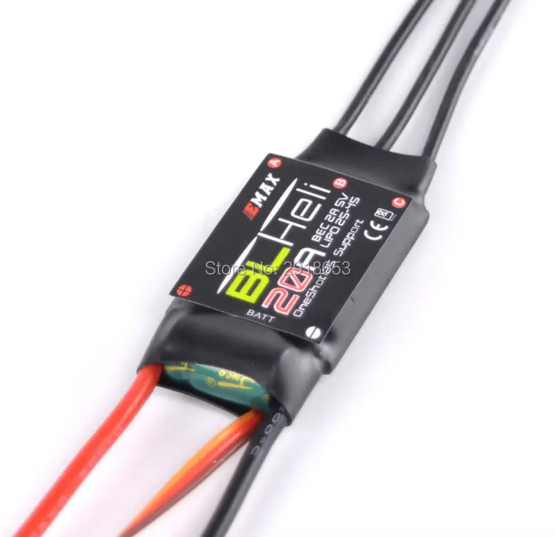 1 Piece BLHeli Series 20A ESC Speed Controller 2A 5V BEC for RC