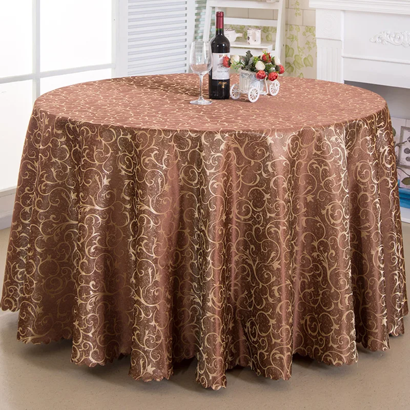 

Restaurant hotel tablecloth rectangular round thickened coffee table tablecloth wholesale custom