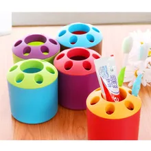 1 шт. пористая креативная мойка для полости рта многофункциональная настольная коробка для ручек подставка для стаканчиков инструмент для зубной щетки Зубная паста