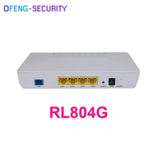 GPON ONU 1GE+3FE ONT Router, RL804GW ONU support the comprehensive triple-play services, including data, video (IPTV or VoD)