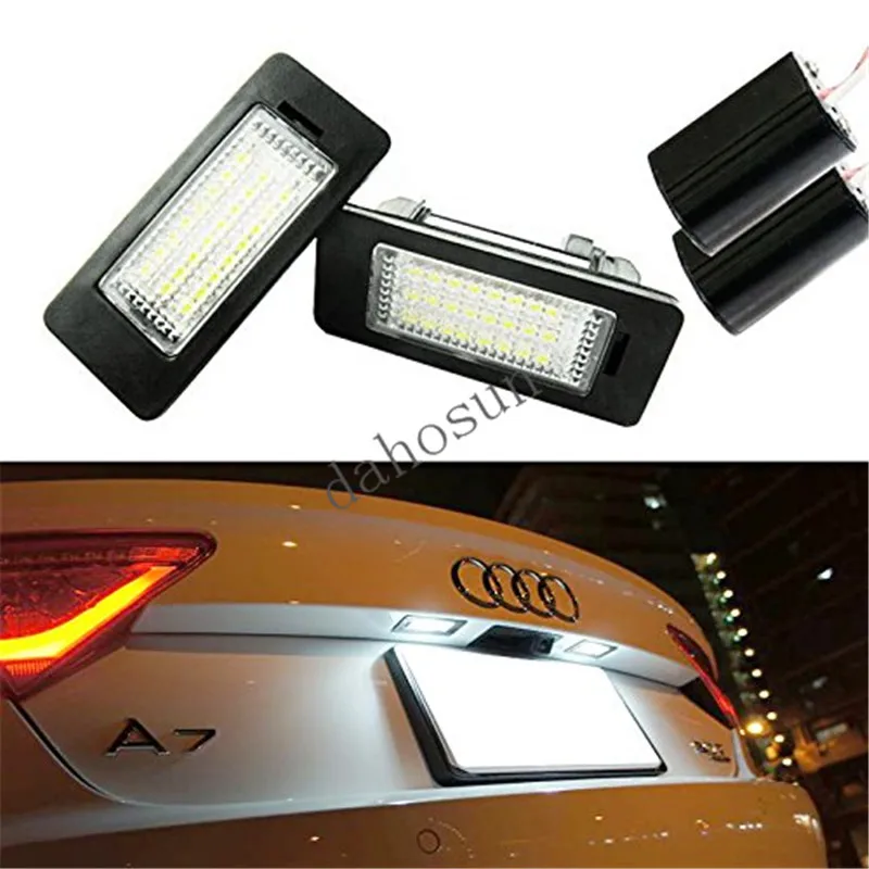Led License Lamp for for Audi A4 S4 A5 S5 Q5 TT RS Passat OEM