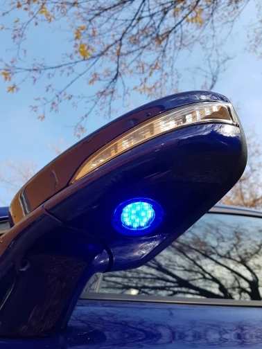 2 шт. светодиодный светильник под боковым зеркалом для Ford Mondeo Ranger Edge Everest S-max F-150 Explorer Kuga Flex Fusion aurus