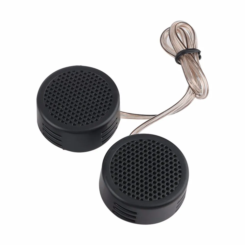 

Universal High Efficiency 2x Car Mini Dome Tweeter Loudspeaker Loud Speaker Super Power Audio Auto Sound hot selling