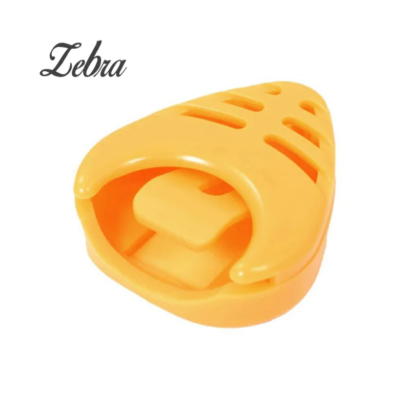 

2Pcs Multi-coloured Durable Plastic Guitar Pick Plectrum Holder Accessories Portable Acoustic Electric Parts Random Color