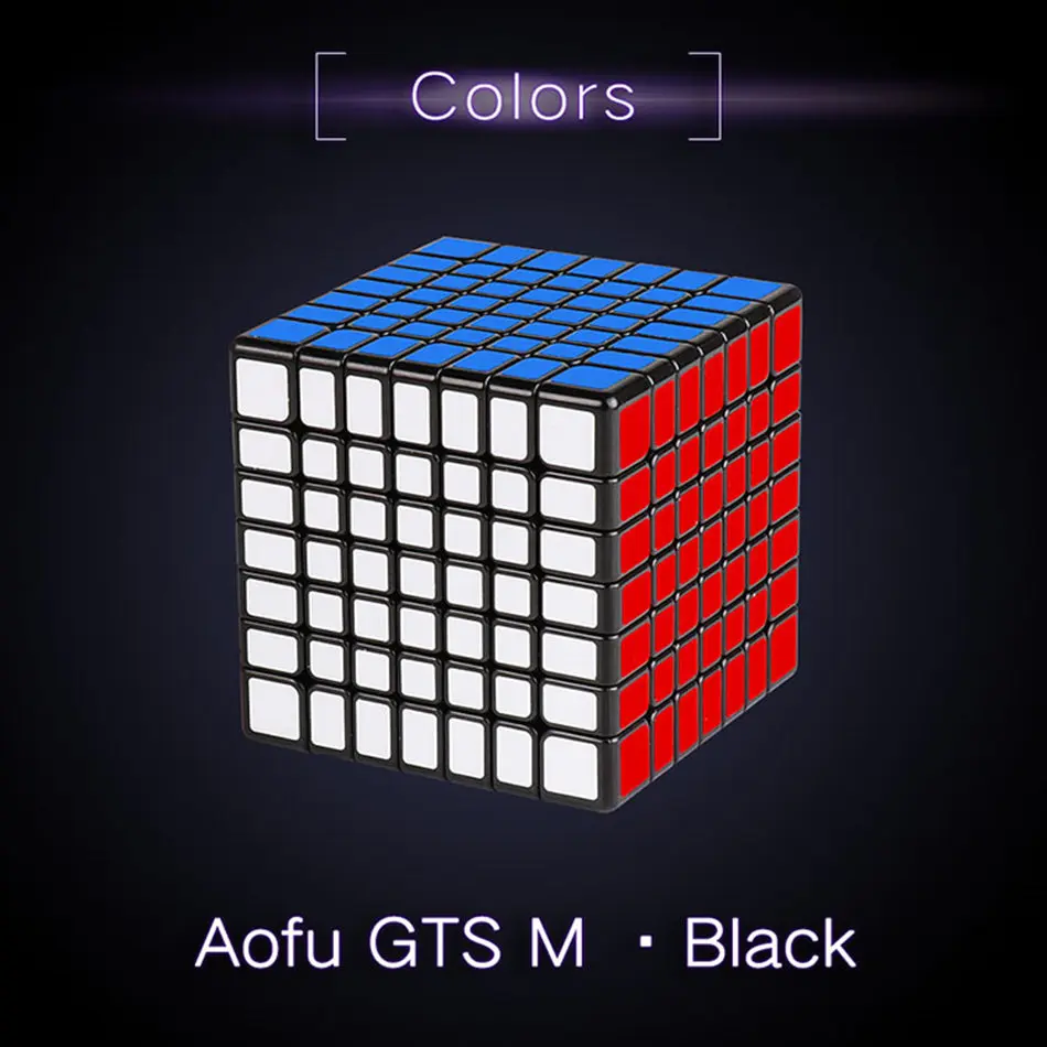Moyu 7x7 кубик рубика Aofu GTS Магнитный 7x7x7 волшебный куб/Aofu скоростной куб