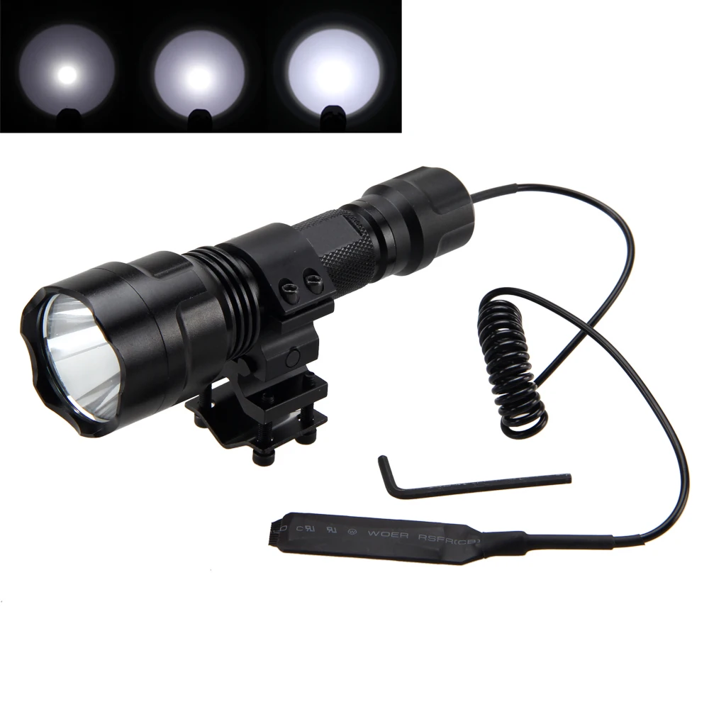 Tactical Flashlights Torch 3800lm XML T6 LED Camping Hunting Flashlight