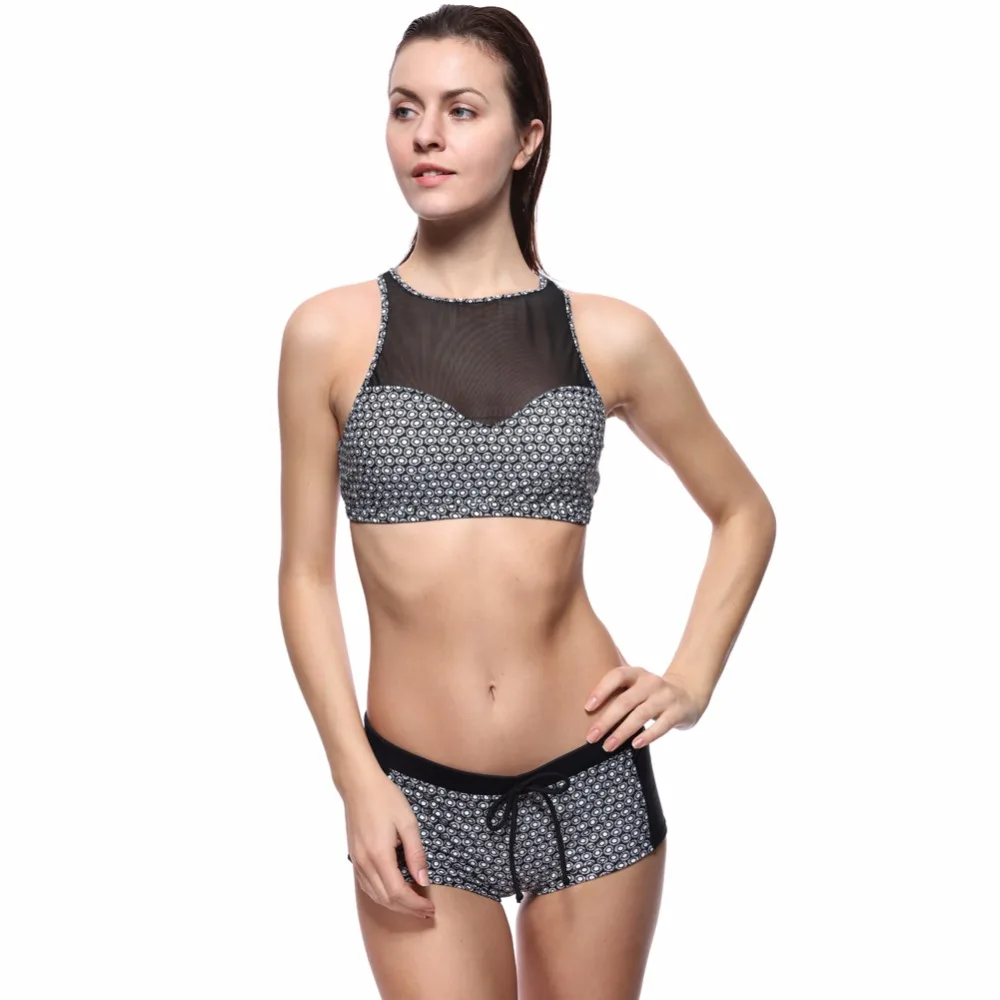 Plus size high leg bikini bottoms