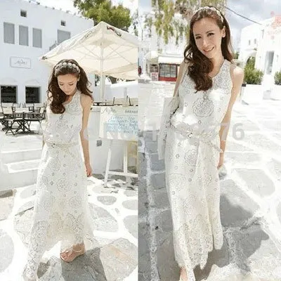 white cotton sun dresses