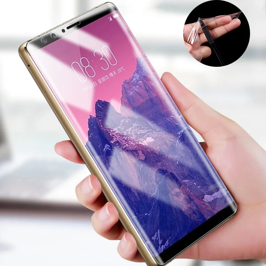 CIAXY 3D изогнутая HD LCD ТПУ Защитная пленка для экрана Nubia Z17 Lite Z18 mini Z17s Z11 S Max V18 Axon 9 Pro